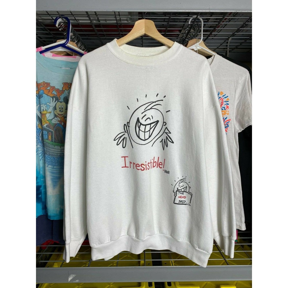 2XL FREEZE Irresistible Animation Drawing Sweater